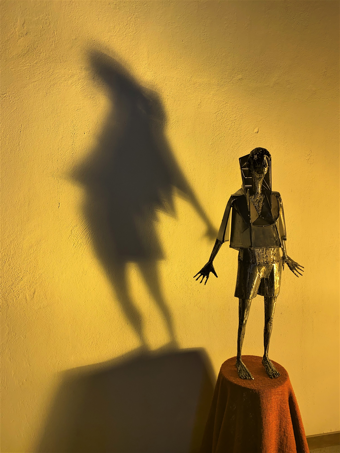 The Symbolic Body — forged metal sculpture