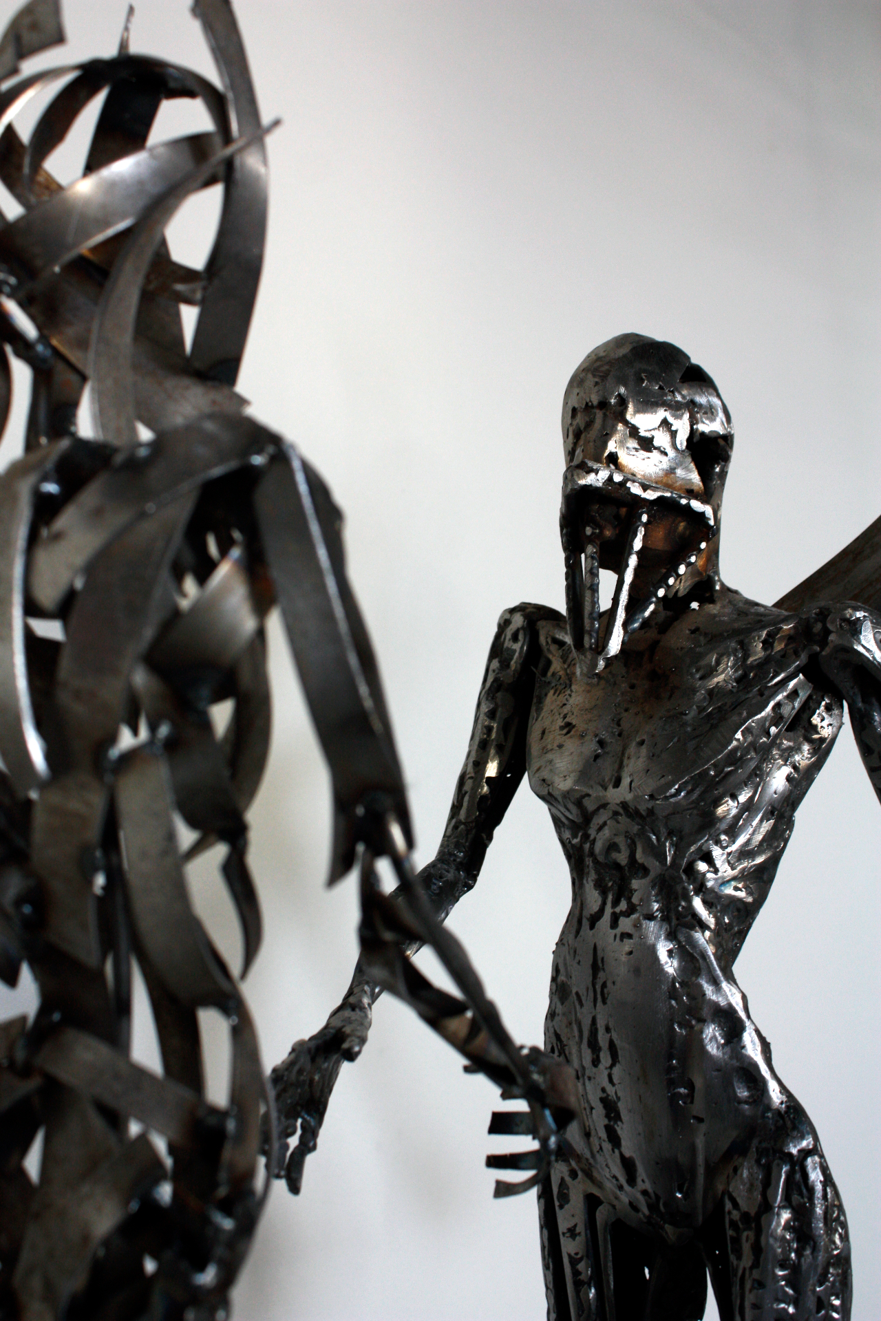 Mythologies Reforged — forged metal sculpture