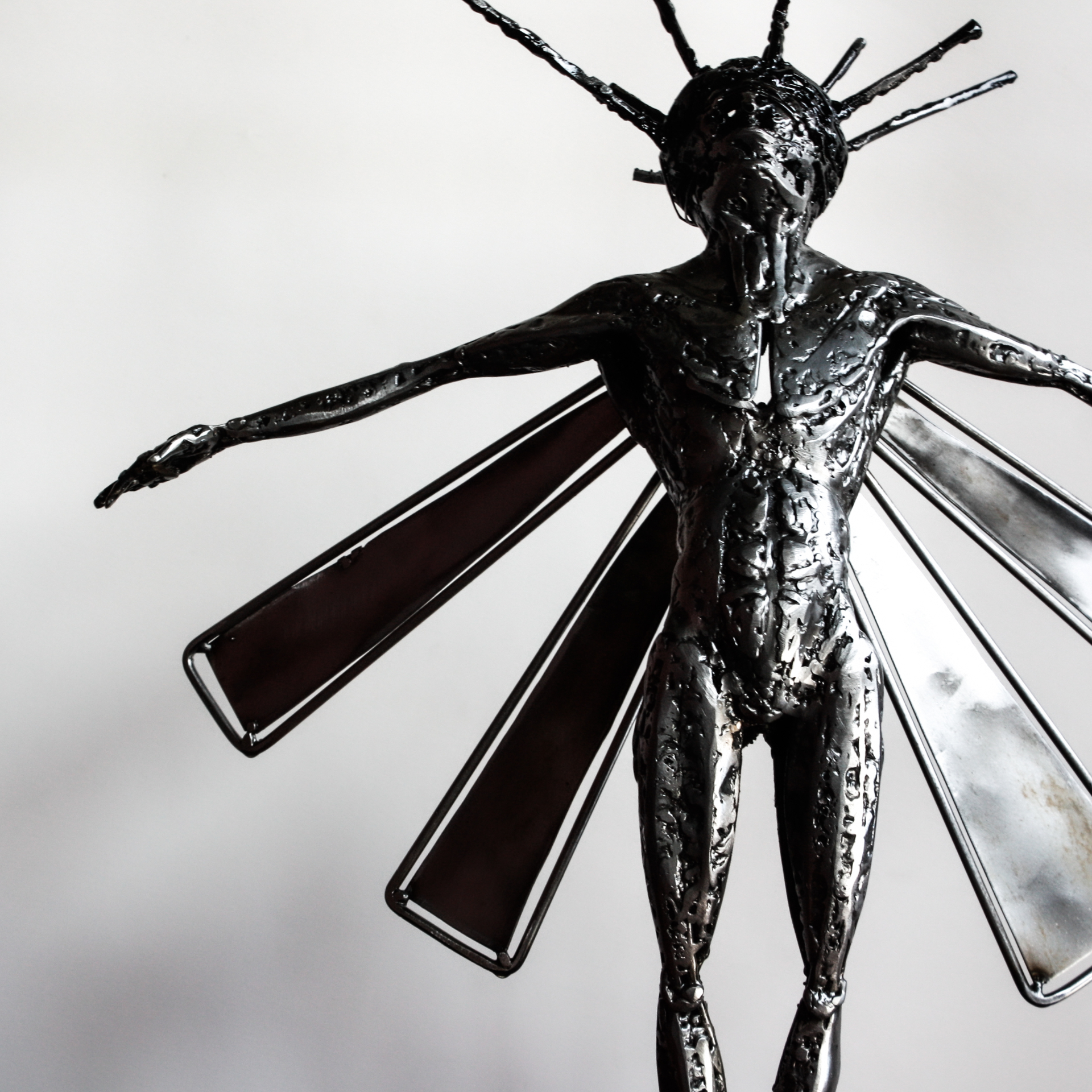 The Cosmic Archive — forged metal sculpture